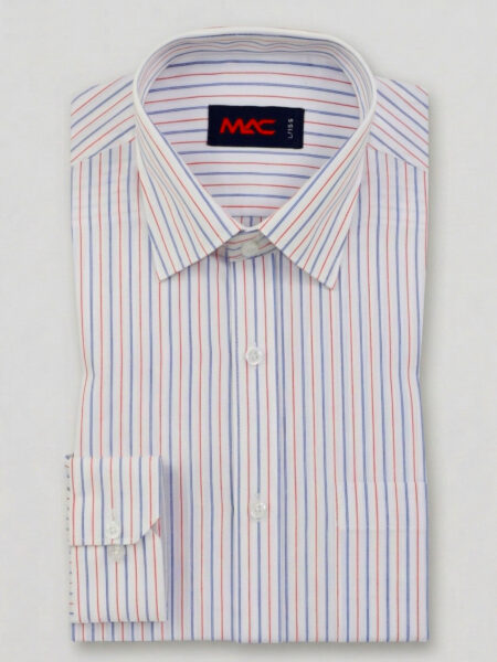Cotton white stripe