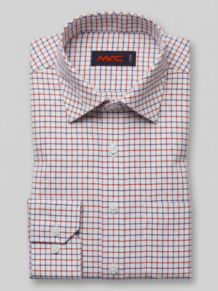 Formal Twill Check Shirt