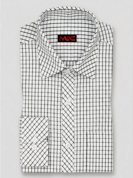 Cotton yarn dyed check