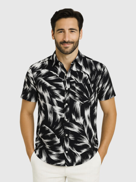 Cotton Printed Half Sleeve Shirt