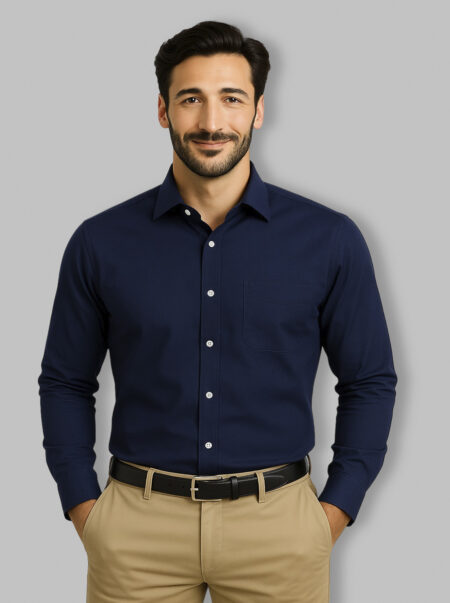 Oxford cotton formal shirt