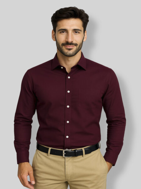 Oxford cotton formal shirt