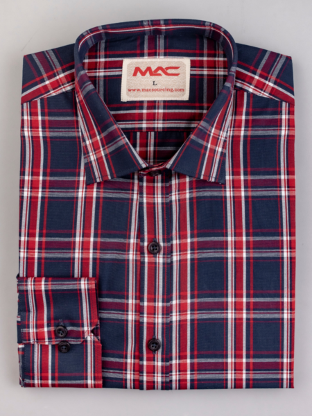 Cotton Yarn Dyed Check