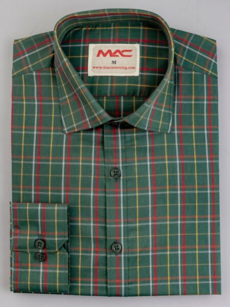 Cotton Yarn Dyed Check