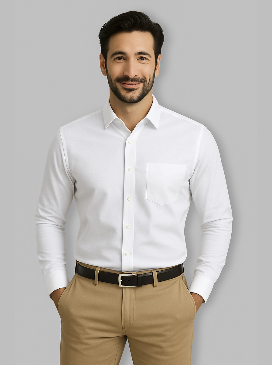 Oxford cotton formal shirt