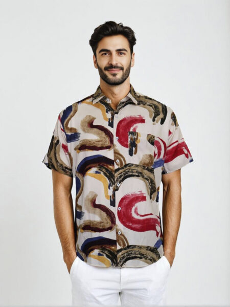 Printed Half Shirt