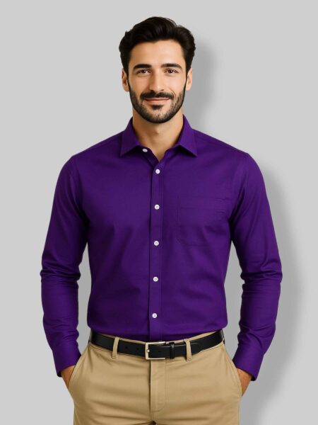 Oxford cotton formal shirt