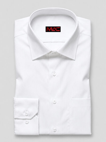 Cotton solid caverly twill shirt